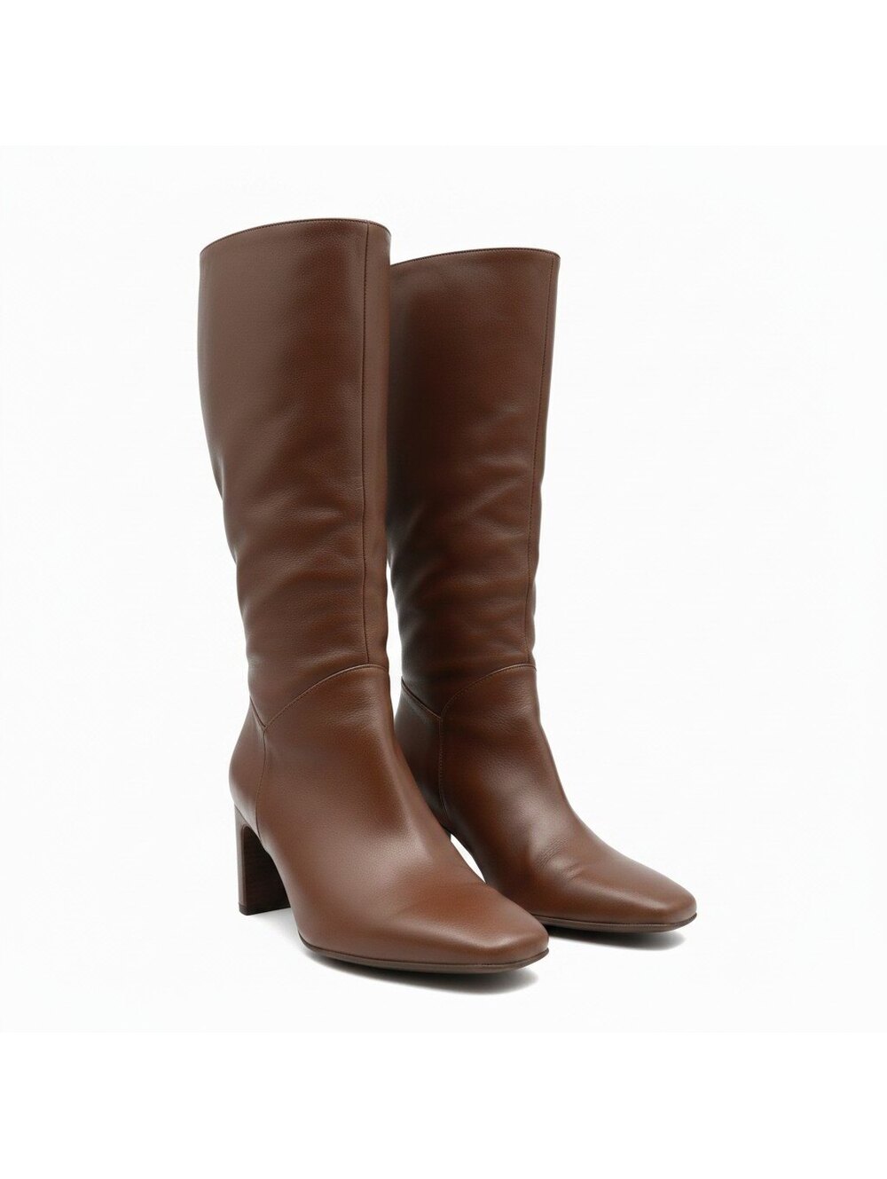 Naturalizer Women's Brown Leather Knee-High Boots